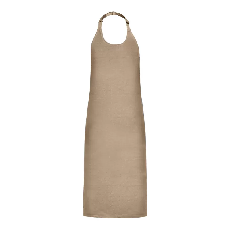 Tablier sans poches à bavette en coton, 280 g/m²
