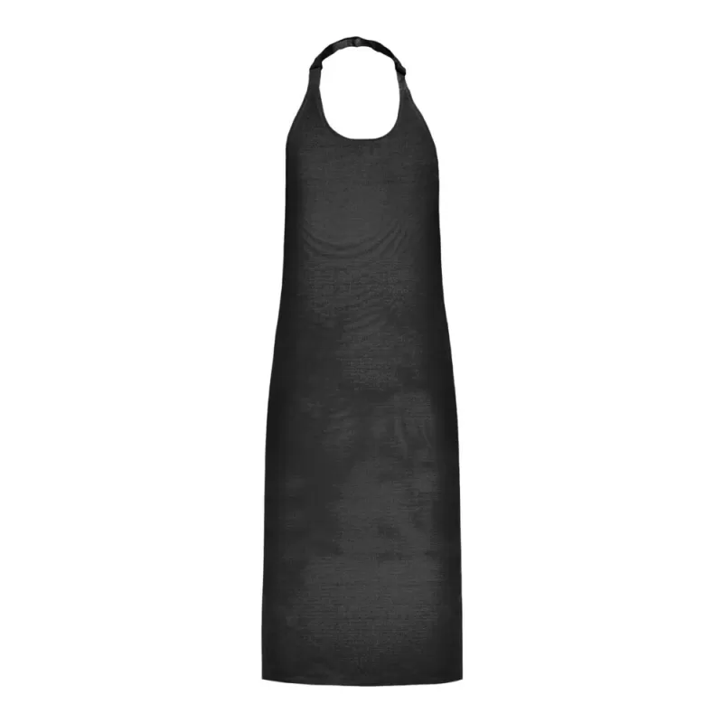 Tablier sans poches à bavette en coton, 280 g/m²