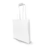 Sac shopping en coton recyclé avec soufflet, 200 g/m²