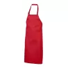 Tablier à bavette polycoton avec grande poche, ajustable, 240 g/m²