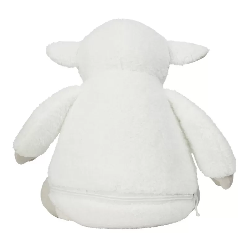 Peluche agneau sublimable pour bébé, conforme à la norme EN71
