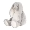 Peluche Lapin grande taille yeux cousus pour bébé, conforme  à la norme EN71
