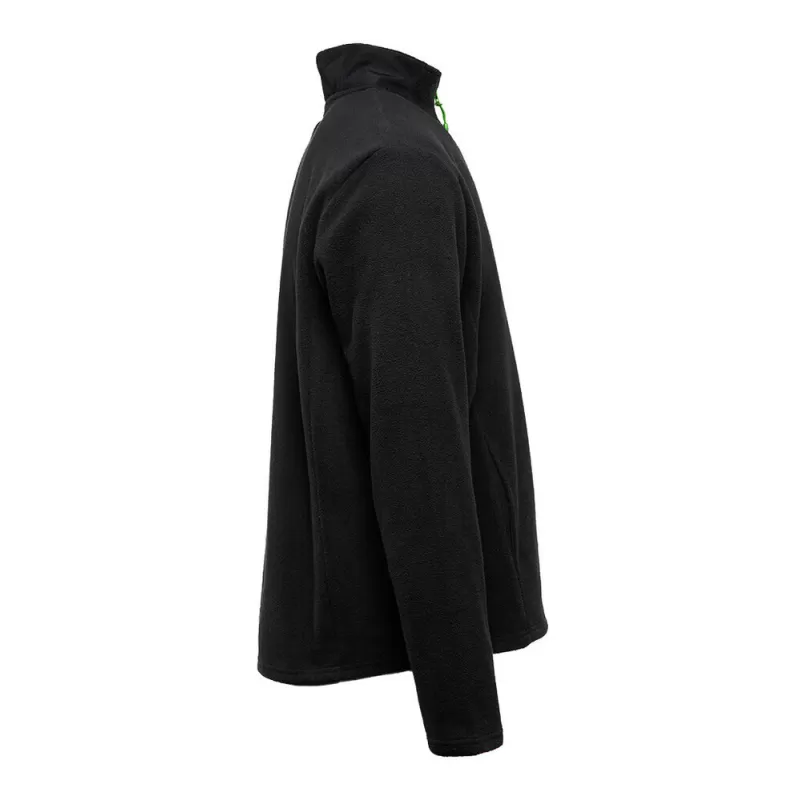 Polaire col zippé contrasté, fermeture zippée contrastée, 300 g/m²