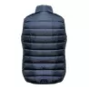 Bodywarmer homme en polyester recyclé, fermeture zippée, poches latérales, 160 g/m²