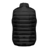 Bodywarmer homme en polyester recyclé, fermeture zippée, poches latérales, 160 g/m²