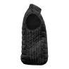 Bodywarmer homme en polyester recyclé, fermeture zippée, poches latérales, 160 g/m²