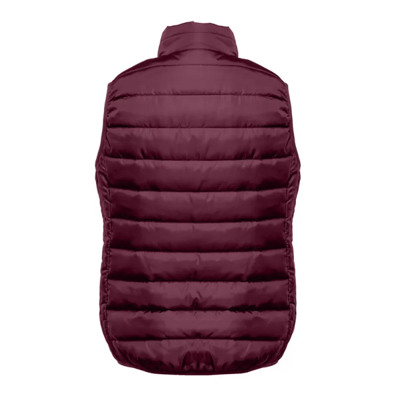 Bodywarmer homme en polyester recyclé, fermeture zippée, poches latérales, 160 g/m²