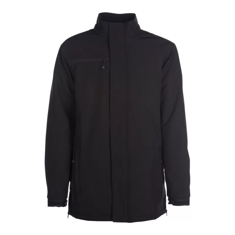 Parka softshell homme 3 couches matelassées, coupe ajustée, 110 g/m²