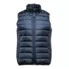 Bodywarmer femme en polyester recyclé, fermeture zippée, poches latérales, 160 g/m²