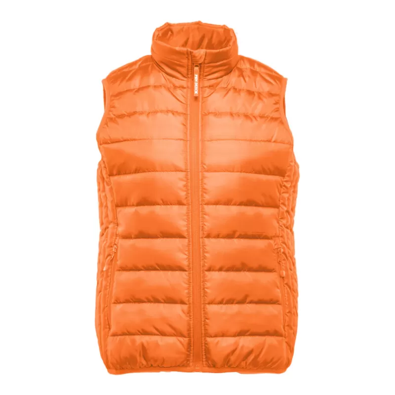 Bodywarmer femme en polyester recyclé, fermeture zippée, poches latérales, 160 g/m²