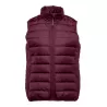 Bodywarmer femme en polyester recyclé, fermeture zippée, poches latérales, 160 g/m²