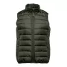 Bodywarmer femme en polyester recyclé, fermeture zippée, poches latérales, 160 g/m²
