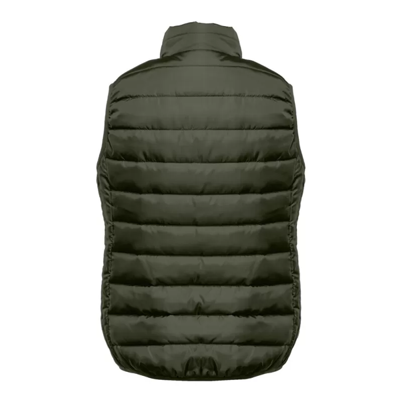Bodywarmer femme en polyester recyclé, fermeture zippée, poches latérales, 160 g/m²