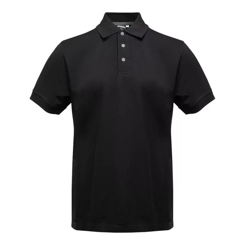 Polo avec boutons contrastés en coton piqué lavable à 60°C, 210 g/m²