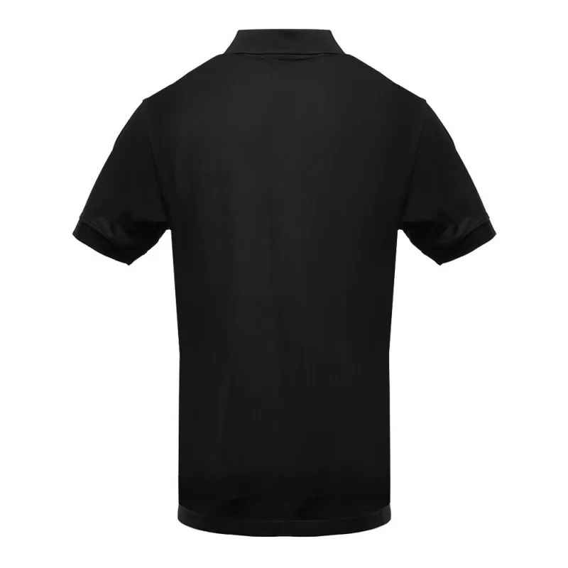 Polo avec boutons contrastés en coton piqué lavable à 60°C, 210 g/m²