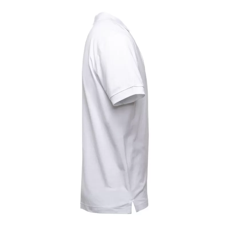 Polo avec boutons contrastés en coton piqué lavable à 60°C, 210 g/m²