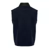 Bodywarmer polaire contrasté, fermeture et poches zippées contrastées, 300 g/m²