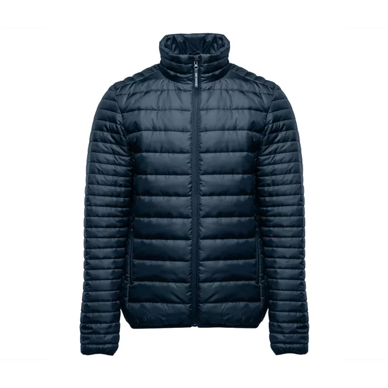 Doudoune homme en polyester recyclé, fermeture zippée, poches latérales, 160 g/m²