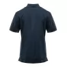 Polo femme avec boutons contrastés en coton piqué lavable à 60°C, 210 g/m²