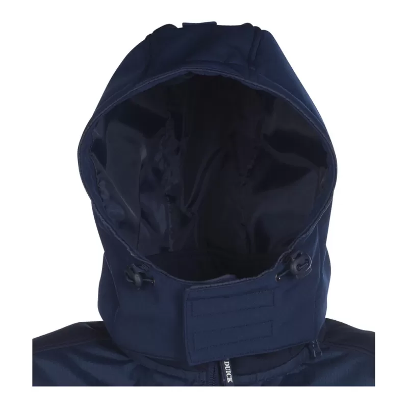 Capuche softshell avec biais contrasté, cordon de serrage élastiqué, 210 g/m²