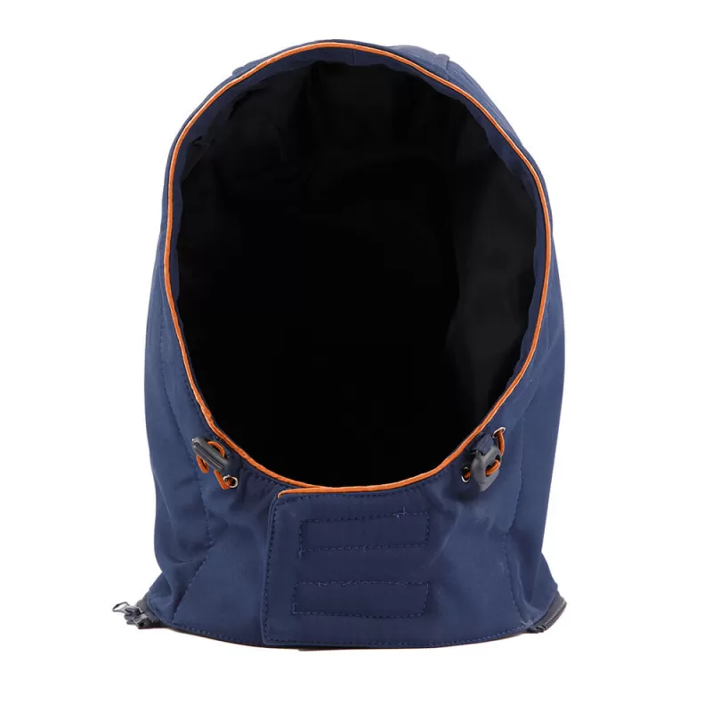 Capuche softshell avec biais contrasté, cordon de serrage élastiqué, 210 g/m²