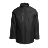Parka matelassée ajustée, coupe-vent et imperméable, capuche dans le col, 210 g/m²