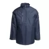 Parka matelassée ajustée, coupe-vent et imperméable, capuche dans le col, 210 g/m²