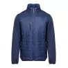 Blouson bi-matière doublé polaire déperlant et coupe-vent, 210 g/m²