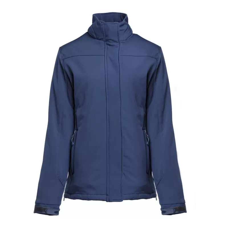 Parka softshell femme 3 couches matelassées, coupe ajustée, 110 g/m²