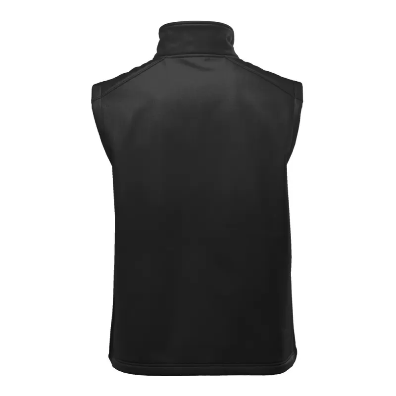 Bodywarmer softshell 3 couches, membrane respirante et imperméable, 340 g/m²
