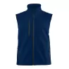 Bodywarmer softshell 3 couches, membrane respirante et imperméable, 340 g/m²