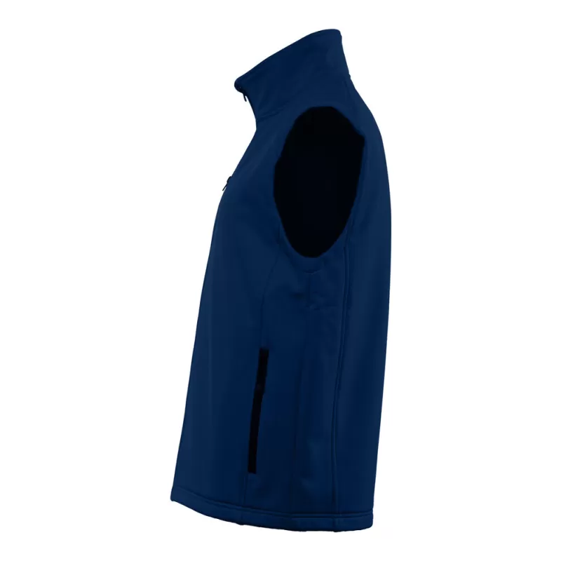 Bodywarmer softshell 3 couches, membrane respirante et imperméable, 340 g/m²