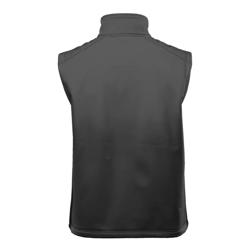 Bodywarmer softshell 3 couches, membrane respirante et imperméable, 340 g/m²