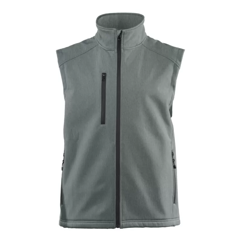 Bodywarmer softshell 3 couches, membrane respirante et imperméable, 340 g/m²