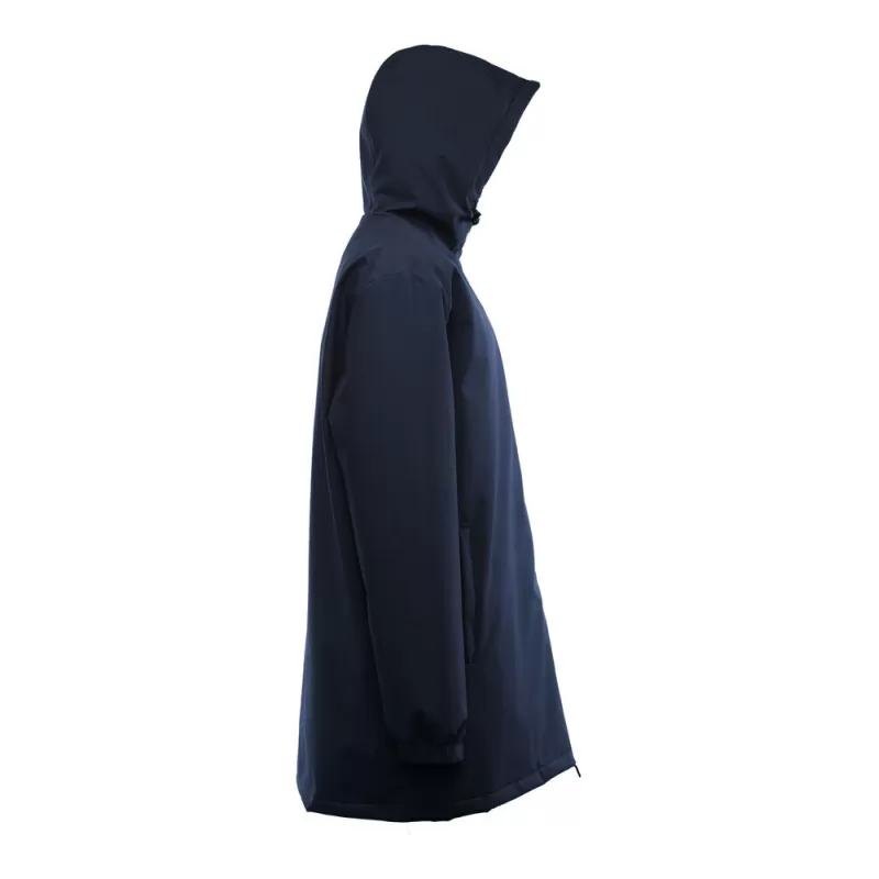 Parka longue et légère unisexe imperméable, 2 poches latérales