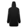 Parka longue et légère unisexe imperméable, 2 poches latérales