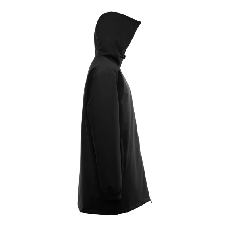 Parka longue et légère unisexe imperméable, 2 poches latérales