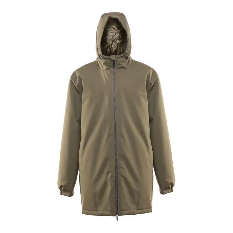 Parka longue et légère unisexe imperméable, 2 poches latérales