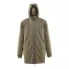 Parka longue et légère unisexe imperméable, 2 poches latérales
