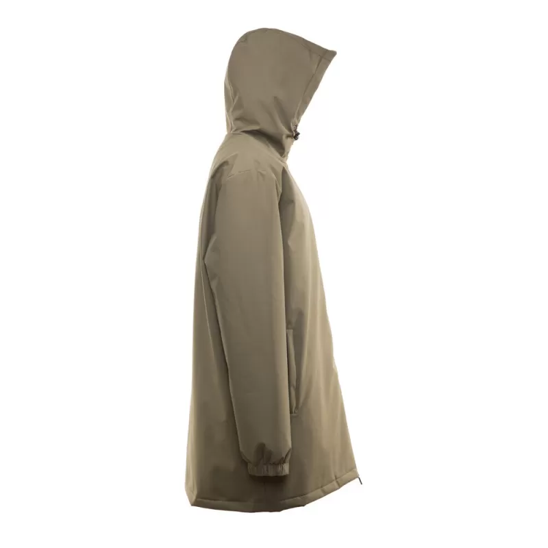 Parka longue et légère unisexe imperméable, 2 poches latérales