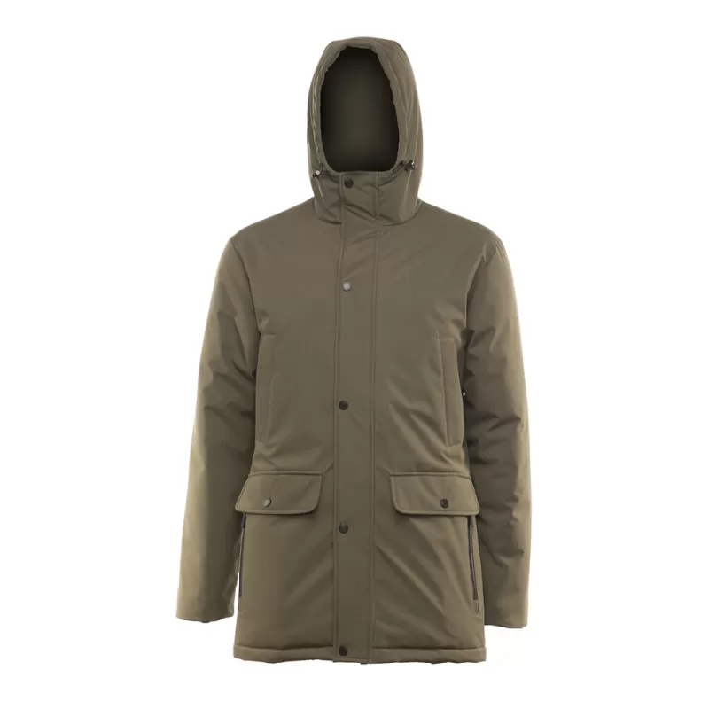 Parka multipoches chaude, imperméable et légère, 6 poches extérieures