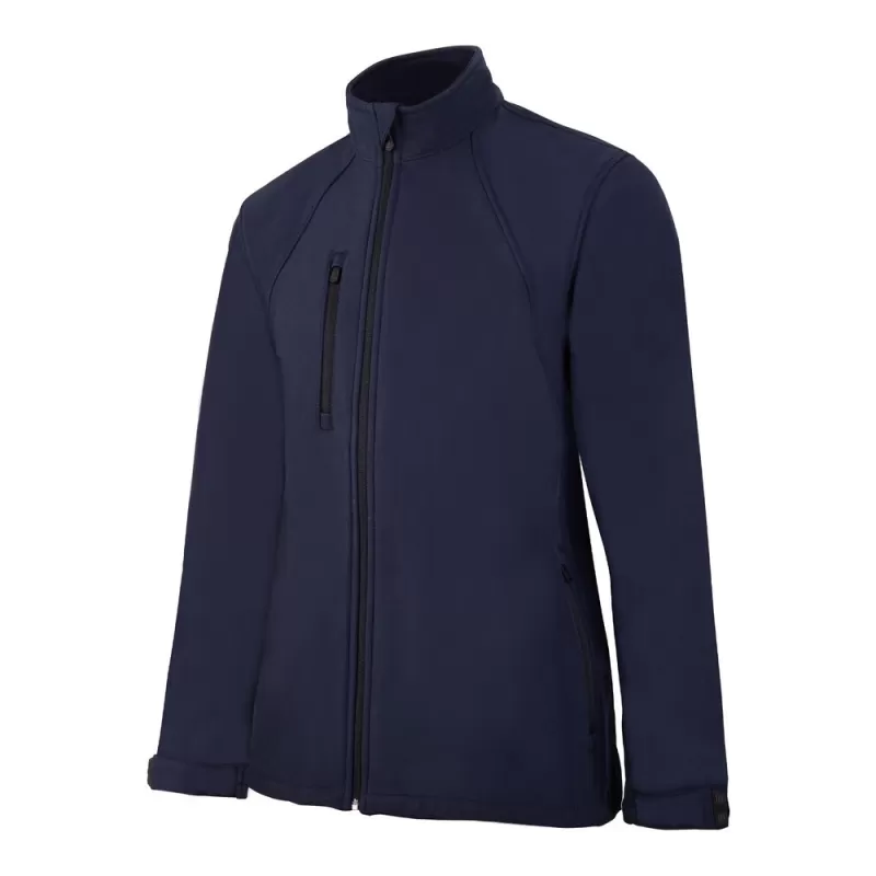Veste femme Softshell 3 couches respirant, imperméable et coupe-vent, intérieur micropolaire, 340 g/m²
