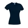 T-shirt femme en coton biologique col rond, manches courtes, 180 g/m²