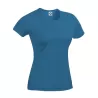 T-shirt femme en coton biologique col rond, manches courtes, 180 g/m²