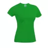 T-shirt femme en coton biologique col rond, manches courtes, 180 g/m²