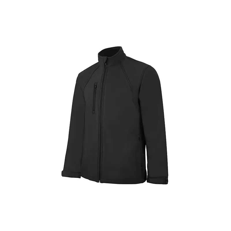 Veste Softshell 3 couches respirant, imperméable et coupe-vent, intérieur micropolaire, 340 g/m²