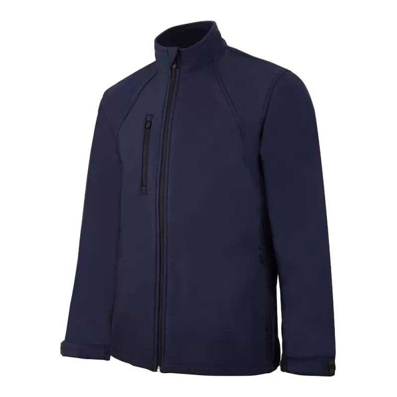 Veste Softshell 3 couches respirant, imperméable et coupe-vent, intérieur micropolaire, 340 g/m²