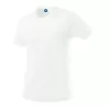 Tee-shirt respirant en polyester léger, manches droites, 135 g/m²