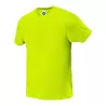Tee-shirt respirant en polyester léger, manches droites, 135 g/m²