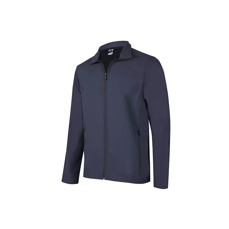 Veste softshell 2 couches hydrofuge et coupe-vent, 300 g/m²